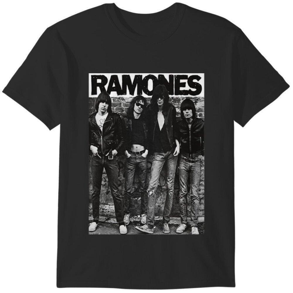 Ramones American Rock Band Graphic TShirt Classic Punk Music Fan Tee